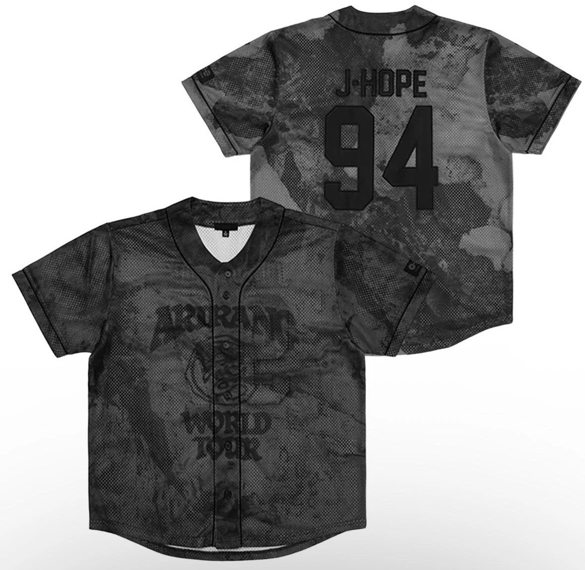 JHOPE Black jersey s/s