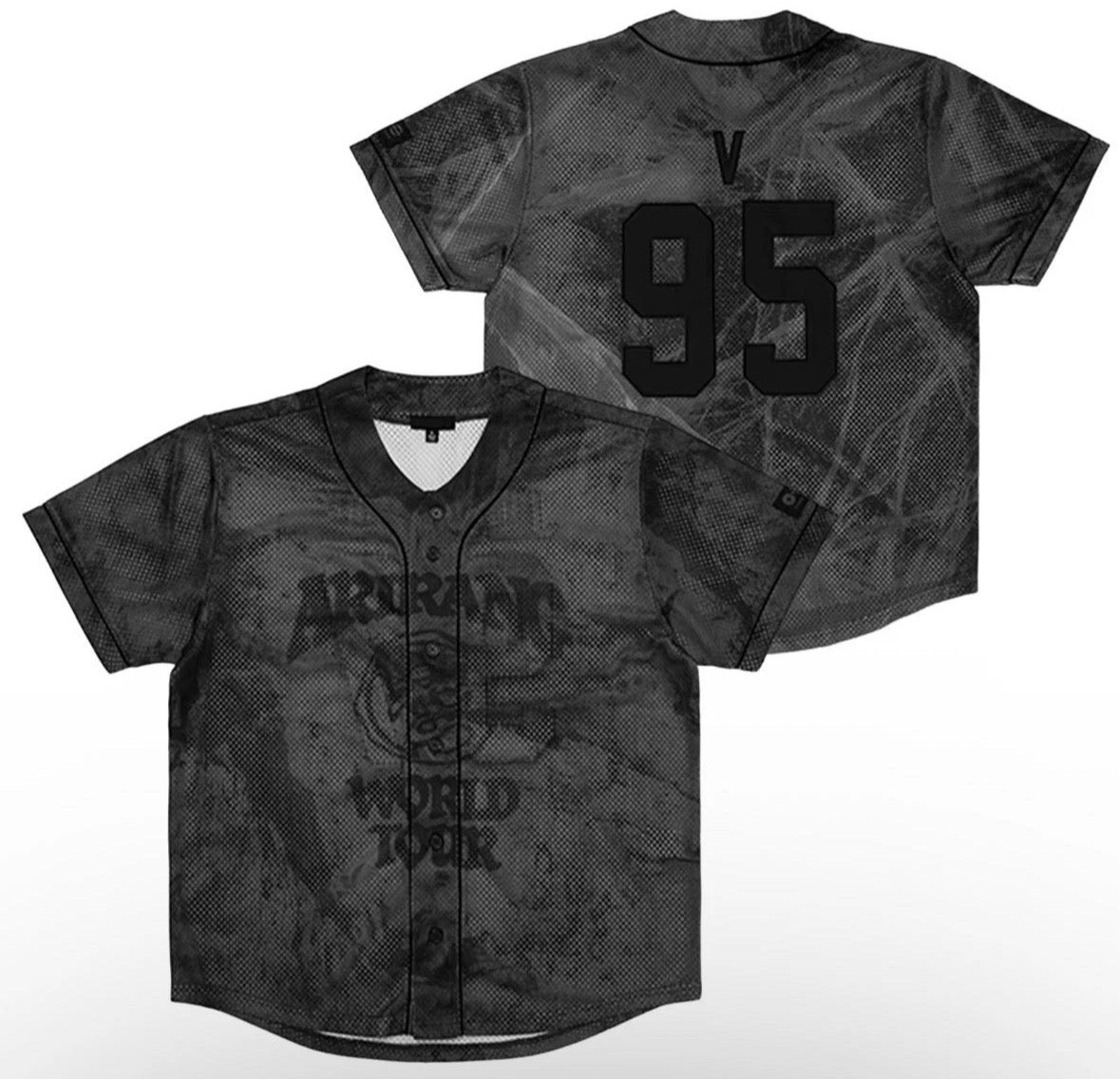 V Black jersey s/s