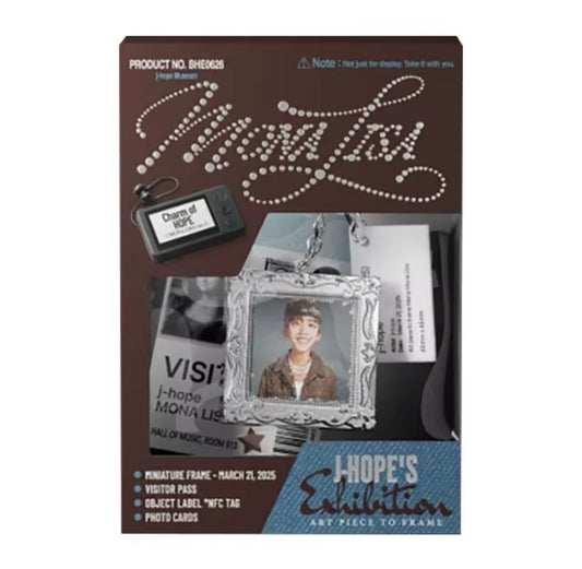 OFFICIAL BTS-J HOPE [CHARM OF HOPE] (keychain set)mona Lisa ver.