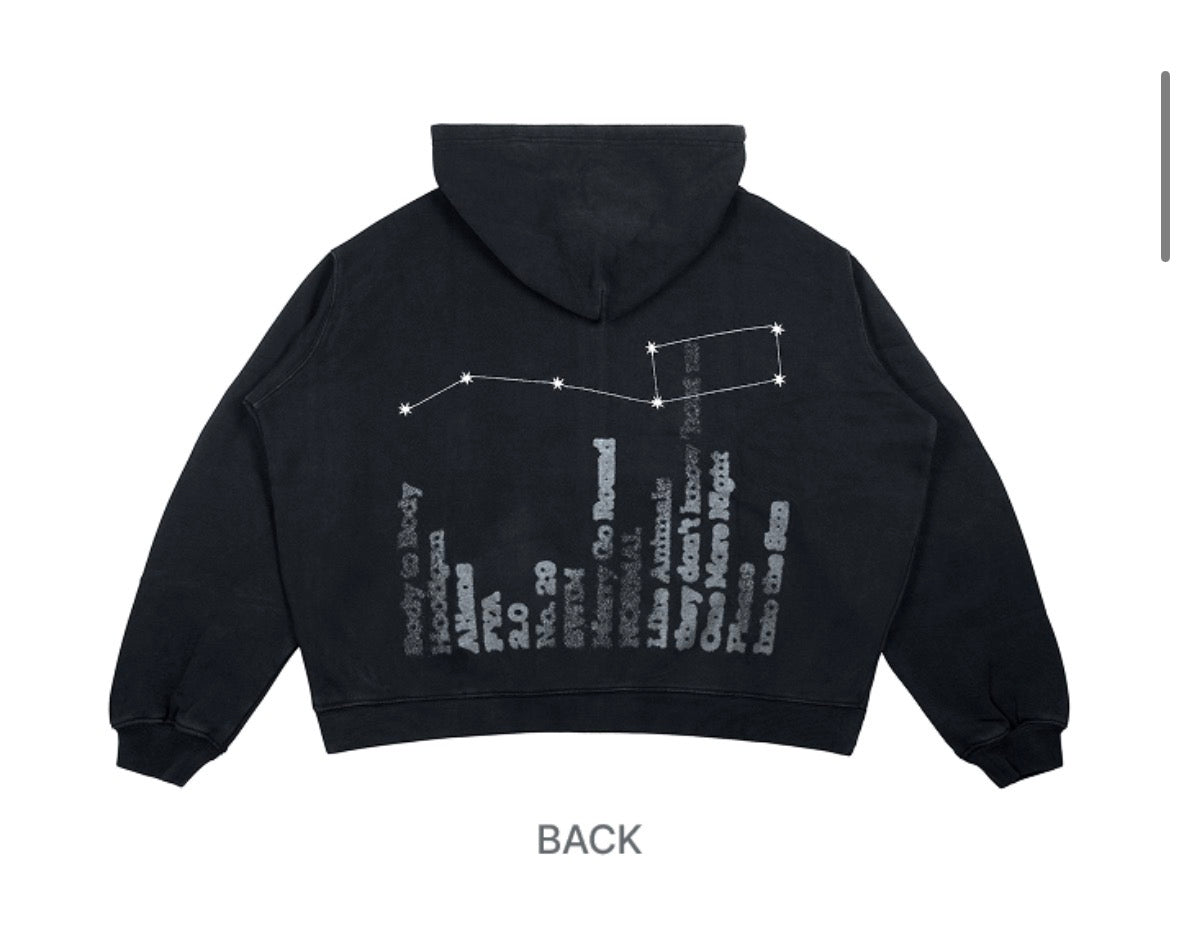 BTS New York pop up Zip up hoodie (Black) PRE ORDER