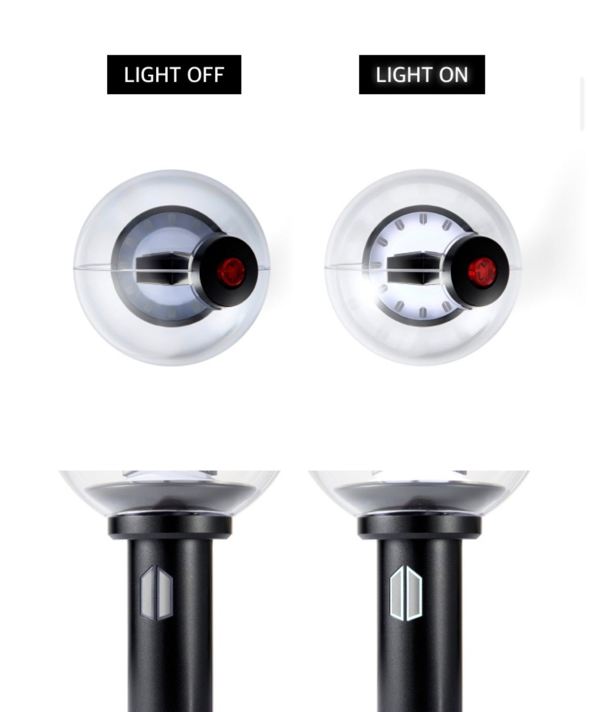 OFFICIAL BTS ver 4 lightstick(PRE ORDER)