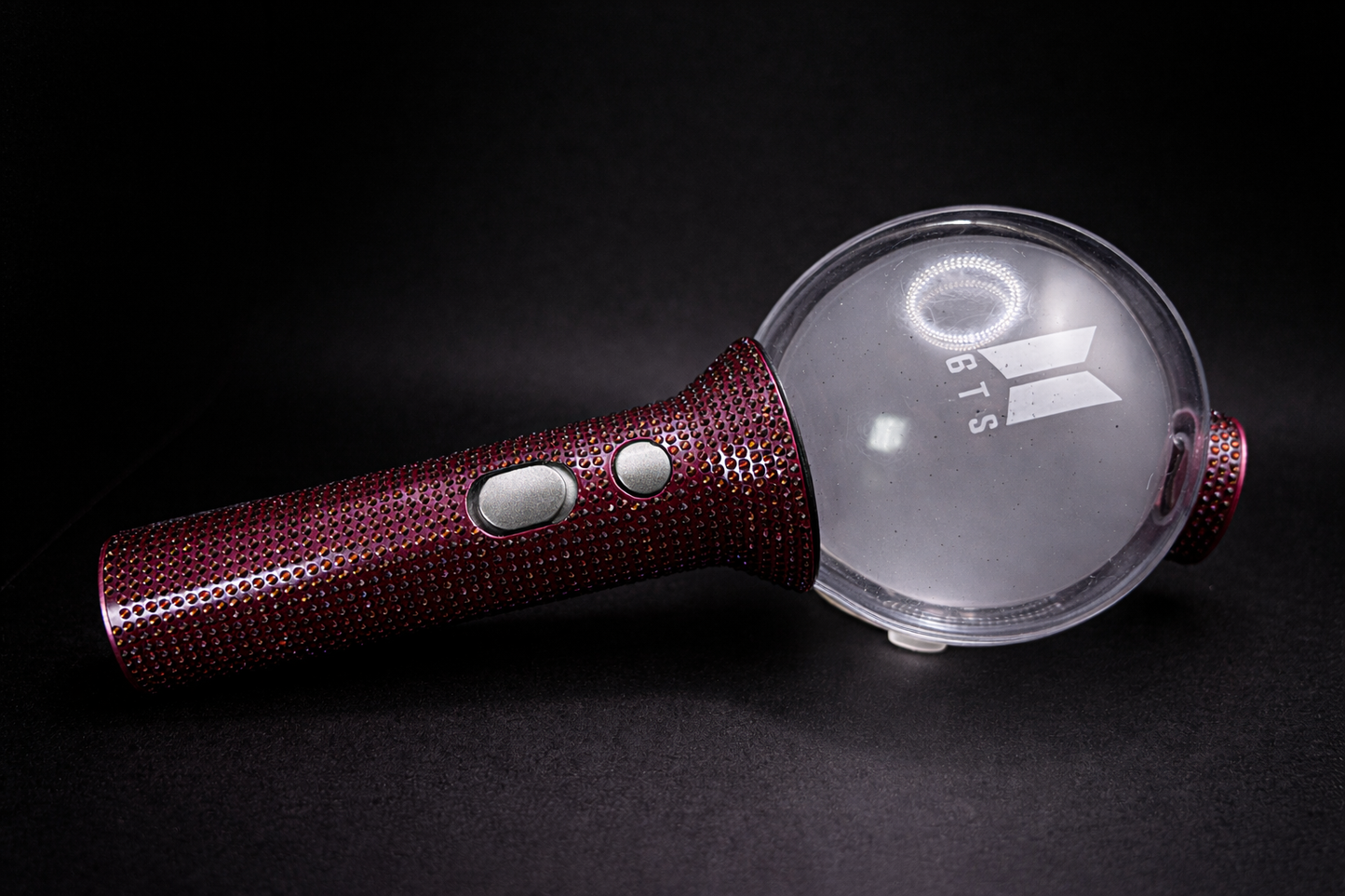 HANDMADE 3D PRINTED RHINESTONE SLEEVE FOR BTS LIGHTSTICK ARMY BOMB SE/MOTS VER.