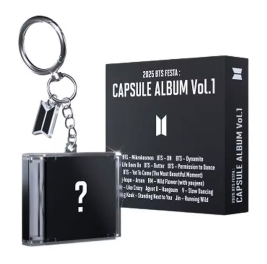 OFFICIAL BTS 2025 fester:capsule album vol.1 (KPOP ALBUM)