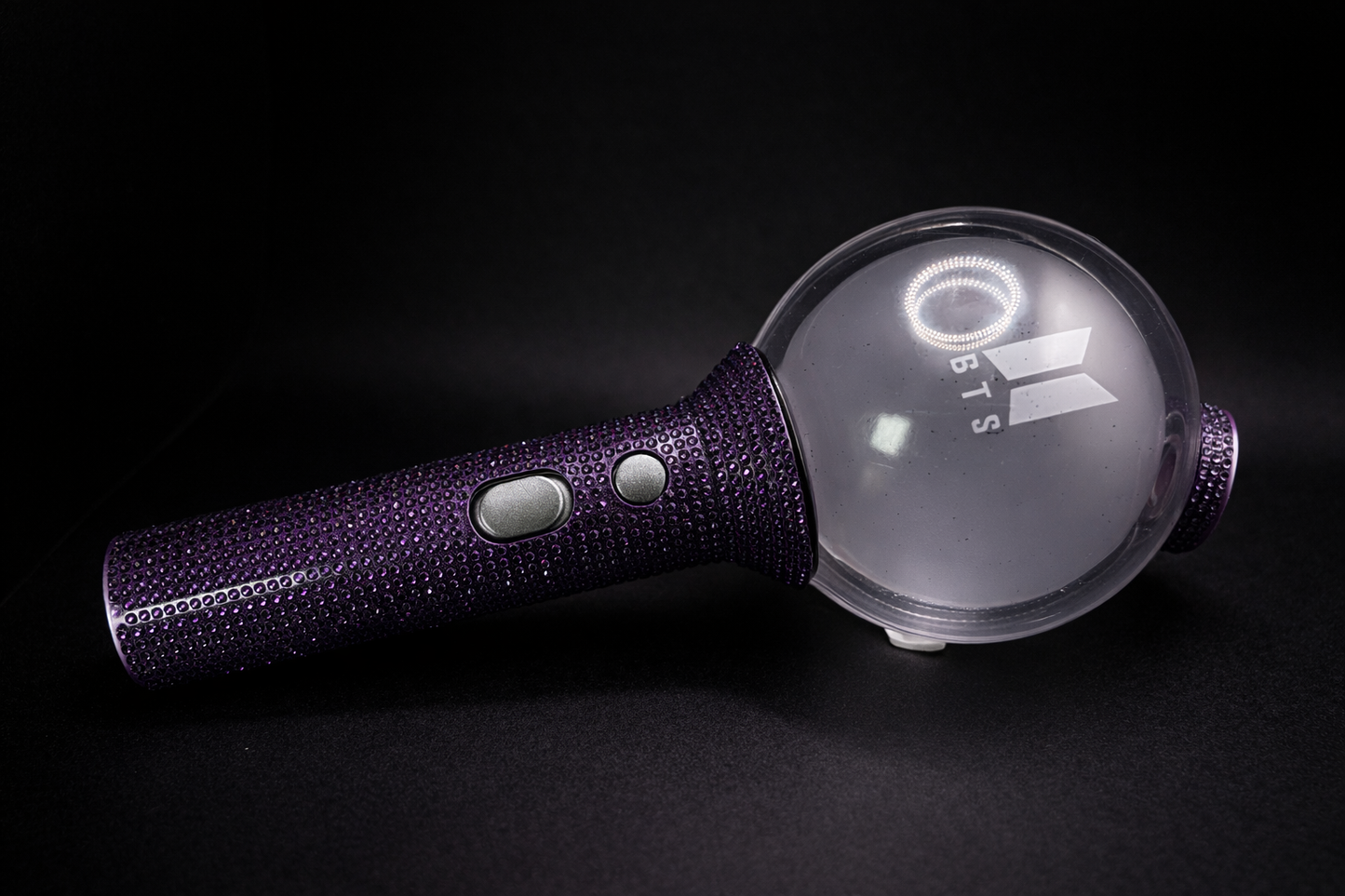 HANDMADE 3D PRINTED RHINESTONE SLEEVE FOR BTS LIGHTSTICK ARMY BOMB SE/MOTS VER.