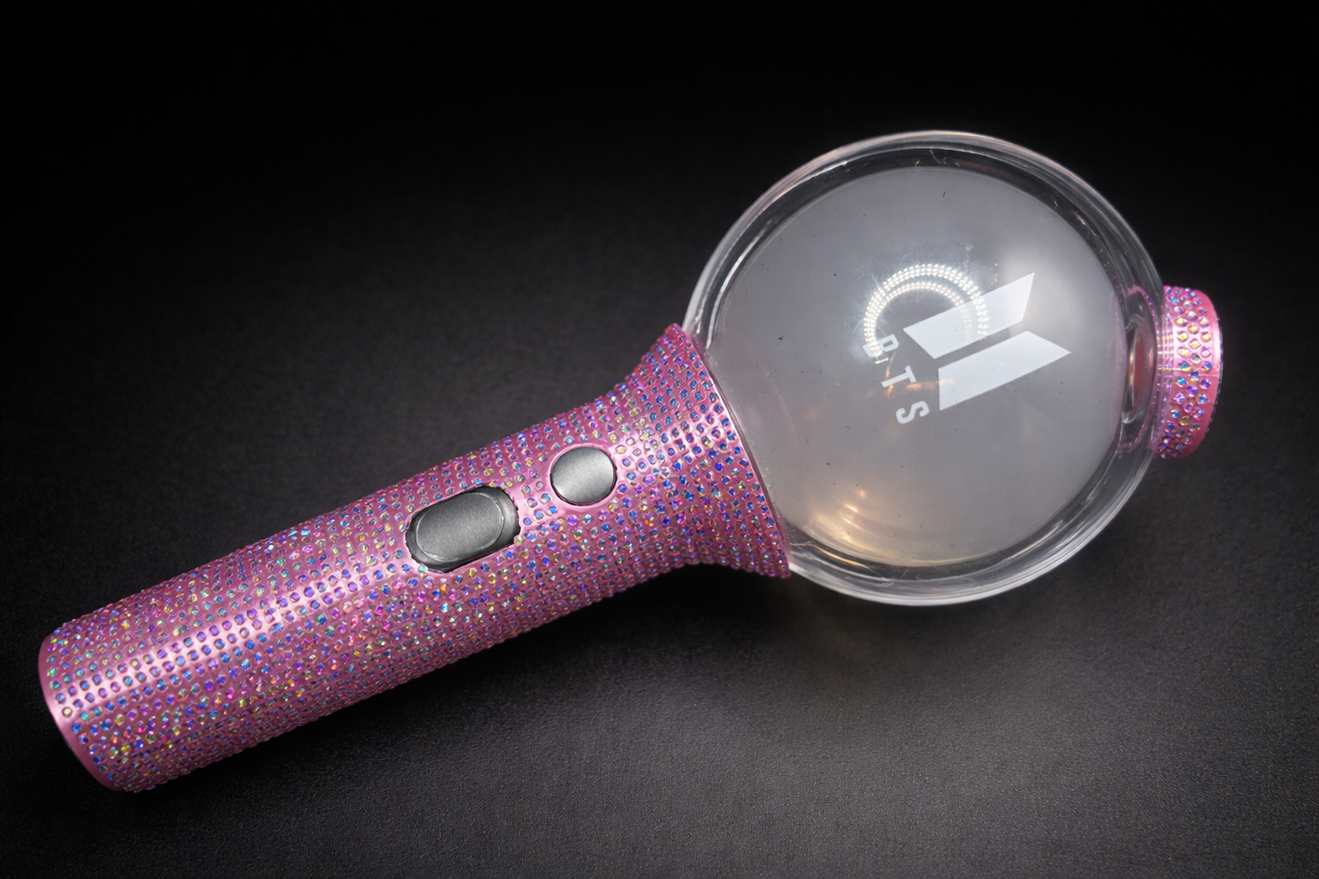 HANDMADE 3D PRINTED RHINESTONE SLEEVE FOR BTS LIGHTSTICK ARMY BOMB SE/MOTS VER.