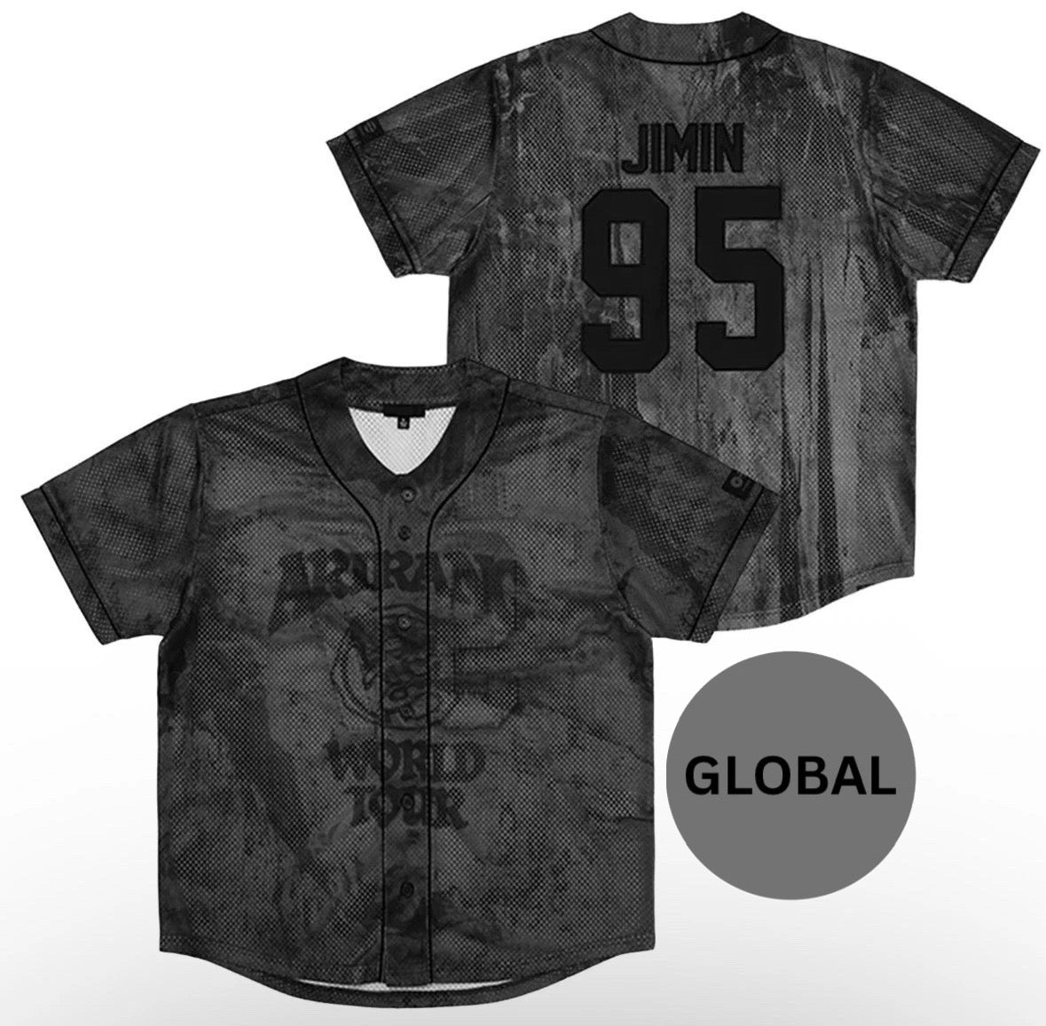 JIMIN Black jersey s/s