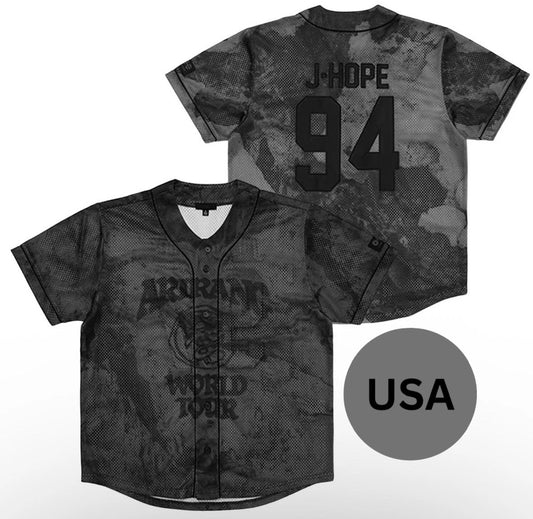 JHOPE Black jersey s/s