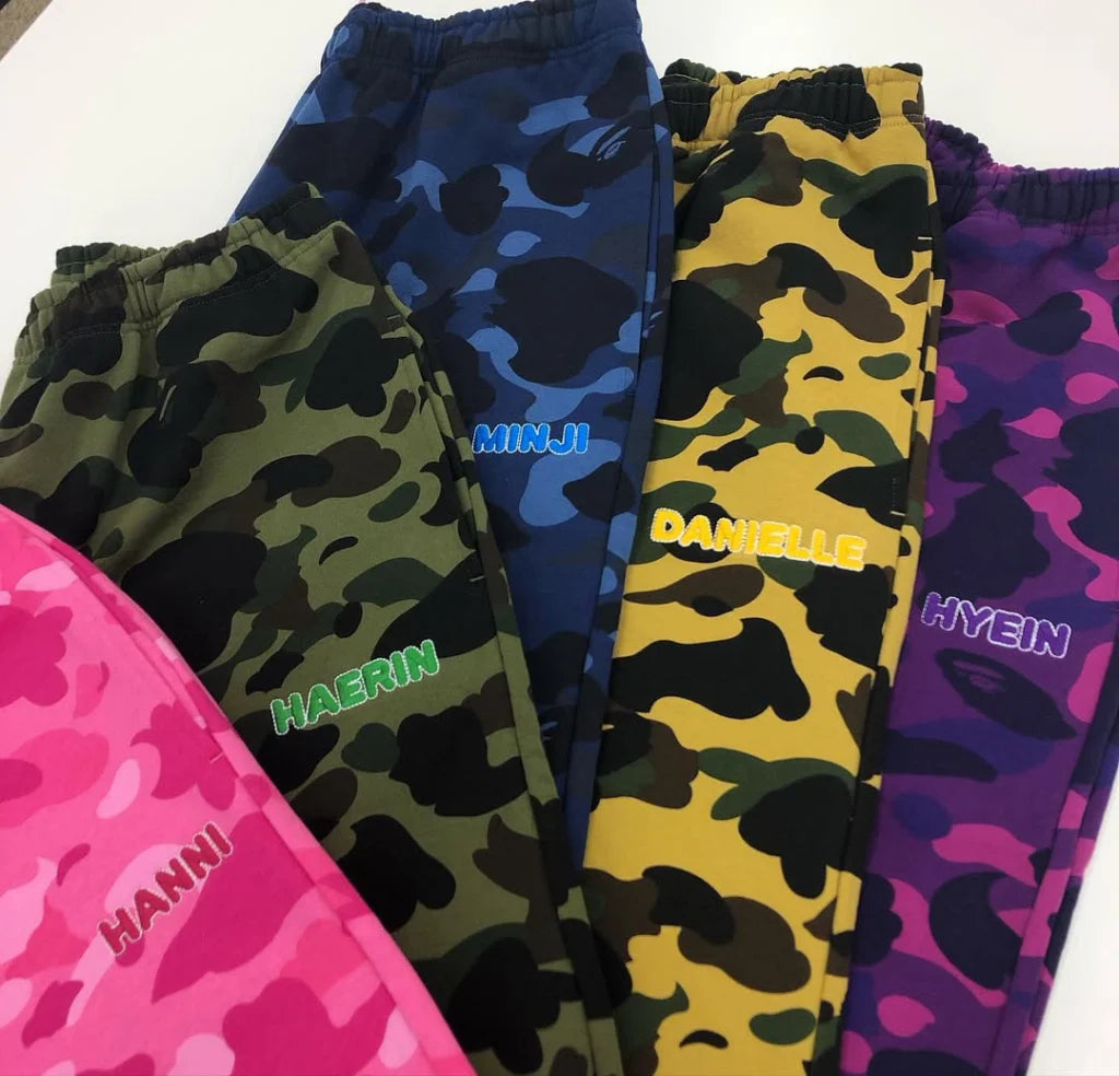 NEW JEANS x BAPE SWEAT SUIT SET[NON OFFICIAL][PRE ORDER]