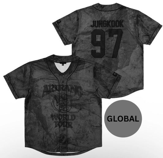JUNGKOOK Black jersey s/s