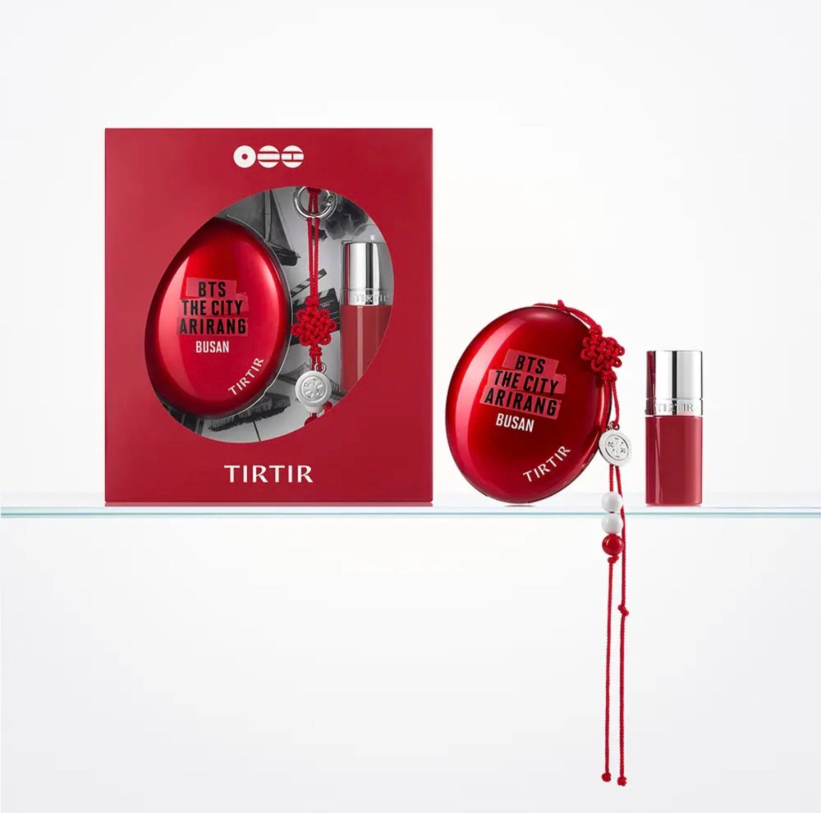 TIR TIR BTS THE CITY ARIRANG BUSAN ICONIC RED DUO