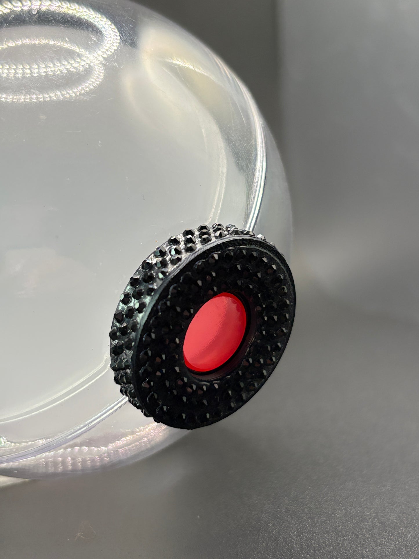 3d printed BTS lightstick rhinestone sleeve and cap