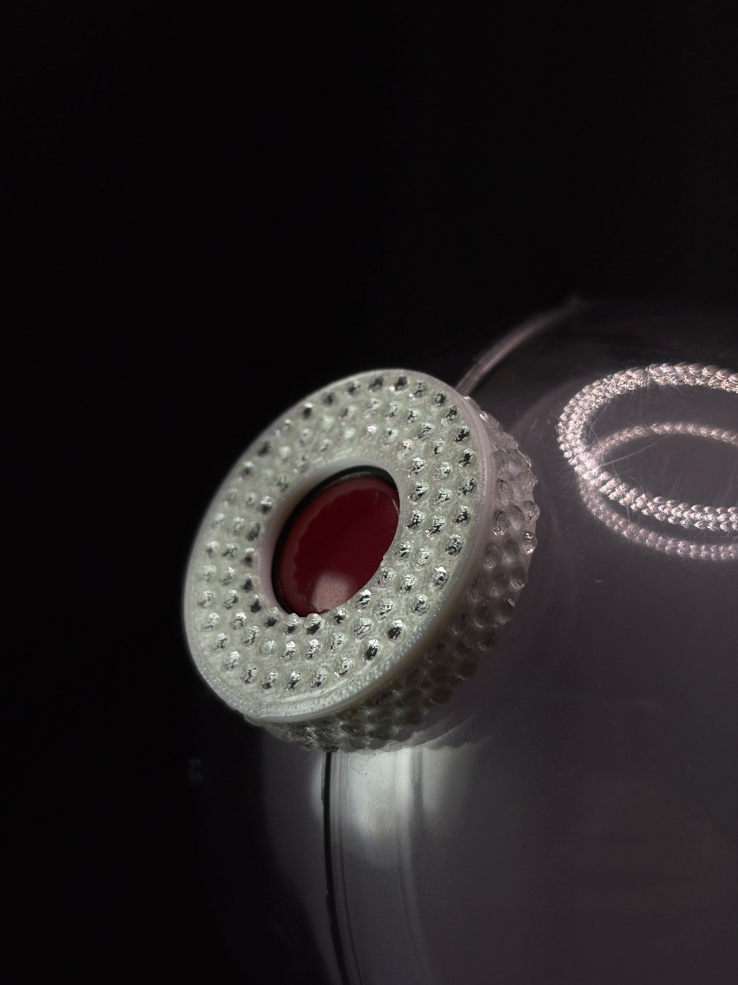 3d printed BTS lightstick rhinestone sleeve and cap